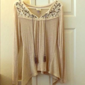 Long sleeve Knox Rose shirt X-small